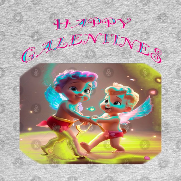 Happy Galentines day card by sailorsam1805